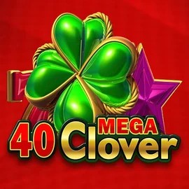 40 Mega Clover slot icon by Amusnet Interactive, available at SpinDog Casino