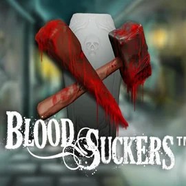 Blood Suckers logo by NetEnt at SpinDog Casino