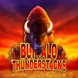 Official Slots logo: Buffalo Thunderstacks by Amatic Industries at SpinDog Casino