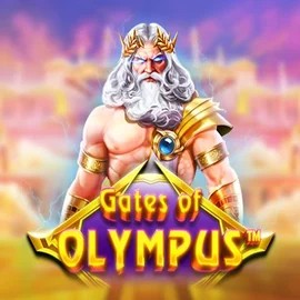 Gates of Olympus logo by Pragmatic Play SpinDog Casino
