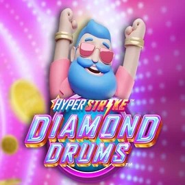 Hyper Strike Diamond Drums casino game by Gameburger Studios – featured logo at SpinDog Casino