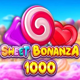Sweet Bonanza 1000 logo by Pragmatic Play SpinDog Casino