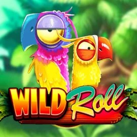 Wild Roll logo – Slots by Playtech at SpinDog Casino